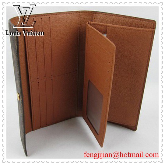 Louis Vuitton Monogram Canvas Porte International M58104 Louis Vuitton Monogram Canvas Porte International M58104