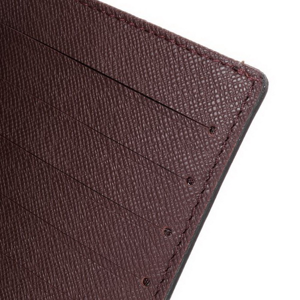 Louis Vuitton Damier Ebene Canvas Brazza Wallet N60017 Louis Vuitton Damier Ebene Canvas Brazza Wallet N60017