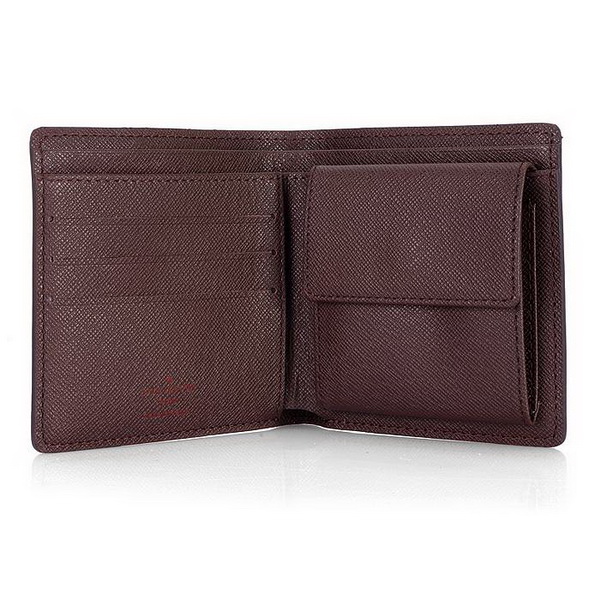 Louis Vuitton Damier Ebene Canvas Marco Wallet N61675 Louis Vuitton Damier Ebene Canvas Marco Wallet N61675