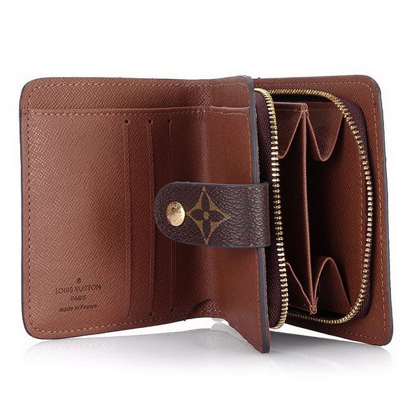 Louis Vuitton Monogram Canvas Compact Wallet N61667 Louis Vuitton Monogram Canvas Compact Wallet N61667