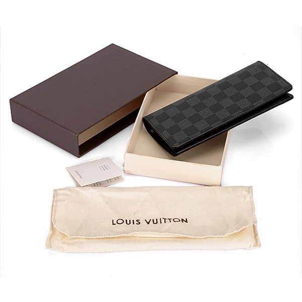 Louis Vuitton Damier Graphite Canvas Brazza Wallet N62665 Louis Vuitton Damier Graphite Canvas Brazza Wallet N62665