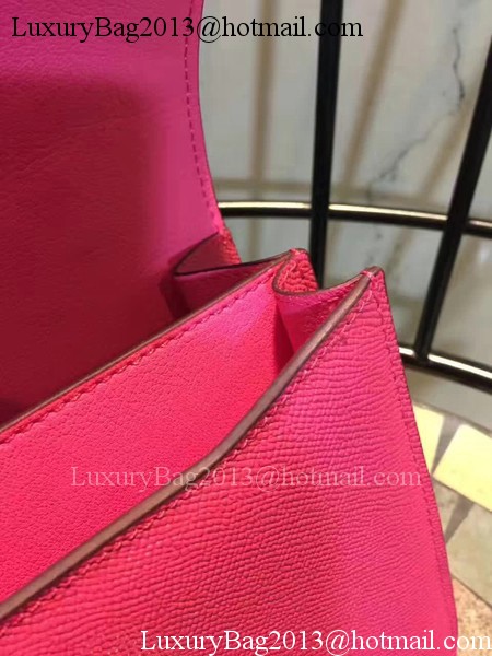 Hermes Constance Bag Calfskin Leather H9978 Rose Hermes Constance Bag Calfskin Leather H9978 Rose