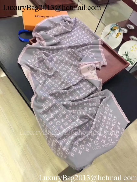 Louis Vuitton Scarf A2361 Grey Louis Vuitton Scarf A2361 Grey