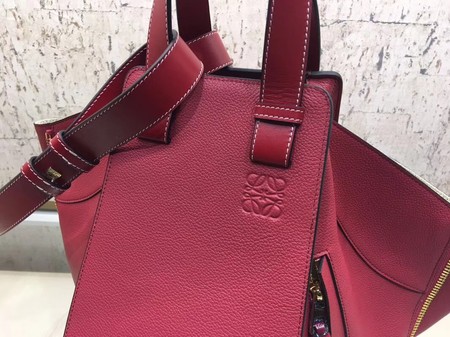 Loewe Hammock Bag Original Leather A9128 Red Loewe Hammock Bag Original Leather A9128 Red