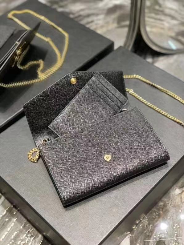 Yves Saint Laurent Calf leather cross-body bag Y707788 black Yves Saint Laurent Calf leather cross-body bag Y707788 black