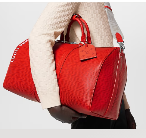 Louis Vuitton Keepall Bandouliere 50 M23721 Vermillion Red Louis Vuitton Keepall Bandouliere 50 M23721 Vermillion Red