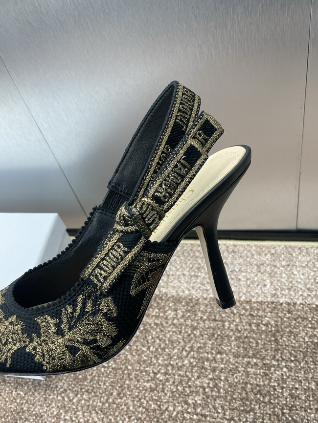 JAdior Slingback Pump Cotton Embroidered KCP867DQ-1