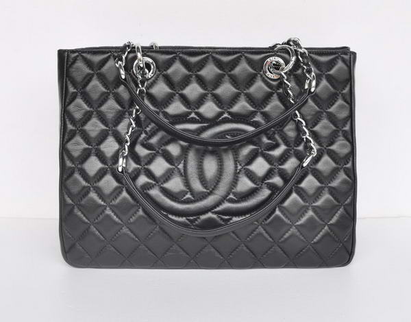 buy Cheap Chanel A50995 Black Sheepskin Leather Shoulder Bag Silver buy Cheap Chanel A50995 Black Sheepskin Leather Shoulder Bag Silver