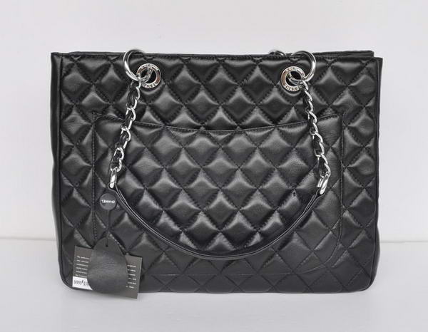 buy Cheap Chanel A50995 Black Sheepskin Leather Shoulder Bag Silver buy Cheap Chanel A50995 Black Sheepskin Leather Shoulder Bag Silver